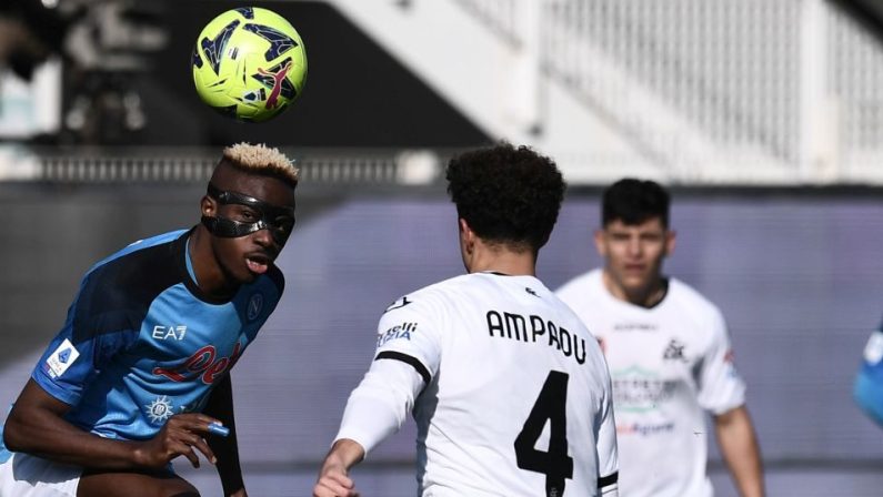 Serie A, Spezia-Napoli 0-3, a segno Kvaraskhelia e doppietta Osimhen