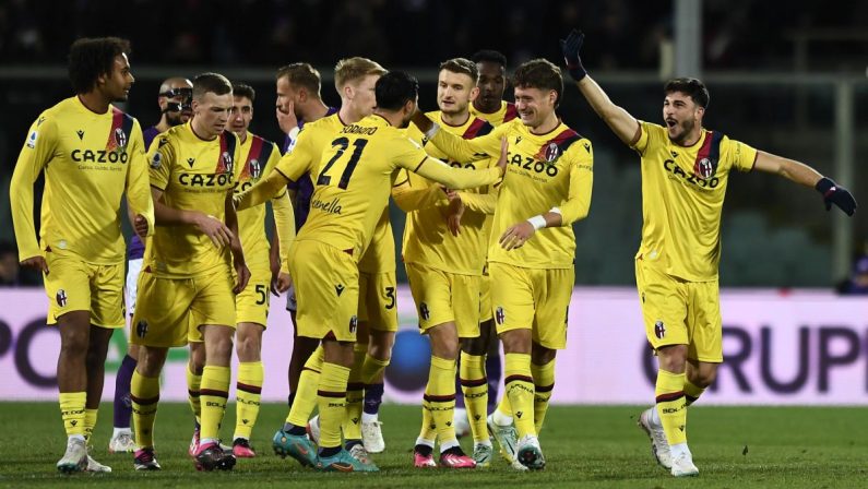 Il Bologna vince 2-1 a Firenze grazie a Orsolini e Posch