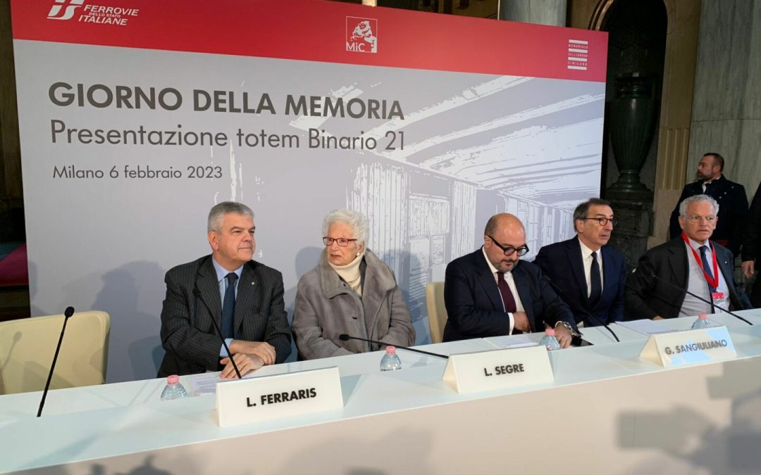 Shoah, alla Stazione Centrale di Milano un totem per non dimenticare