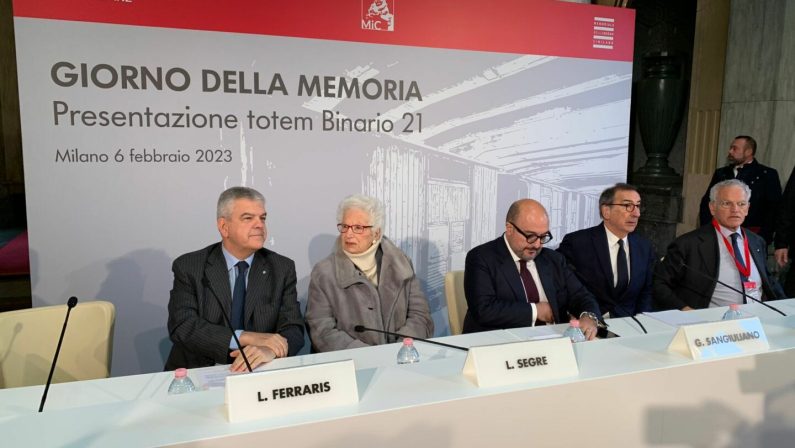 Shoah, alla Stazione Centrale di Milano un totem per non dimenticare