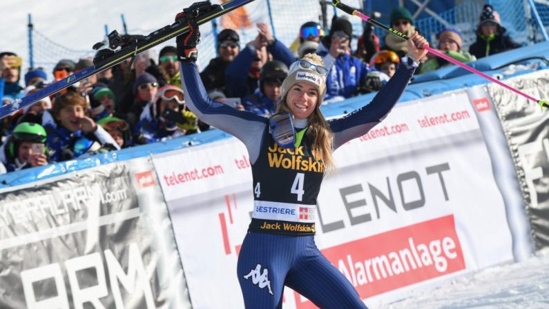 Sci Alpino, Bassino conquista l’oro nel SuperG mondiale