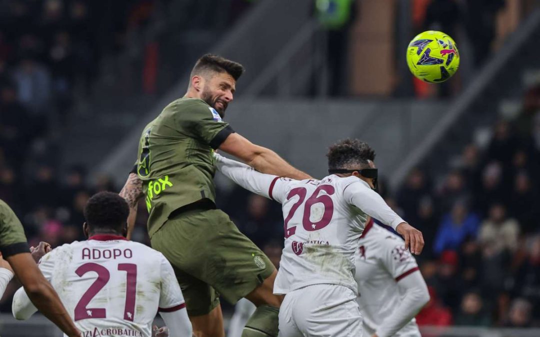 Il Milan ritrova la vittoria, Torino battuto per 1-0