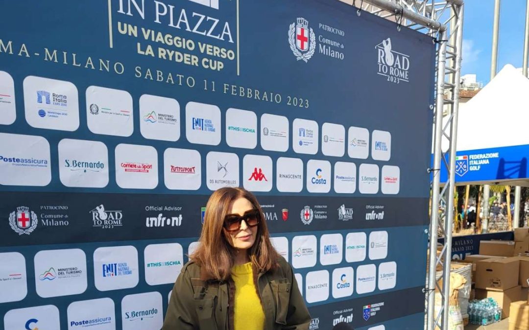 “Golf in Piazza” a Milano per promuovere la Ryder Cup