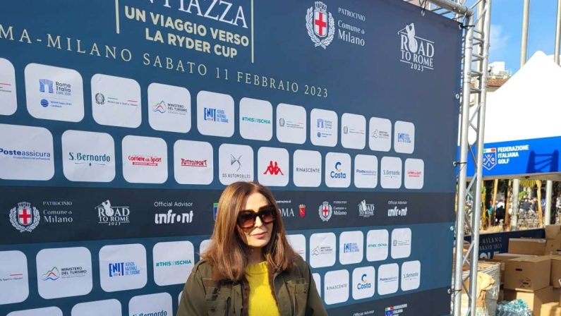“Golf in Piazza” a Milano per promuovere la Ryder Cup