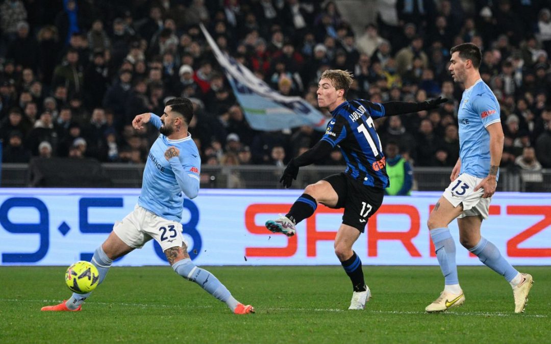 Zappacosta-Hojlund gol, Lazio-Atalanta 0-2