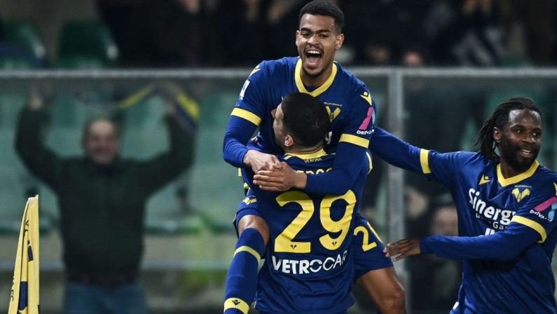 Serie A, al Verona lo scontro salvezza, Salernitana battuta 1-0