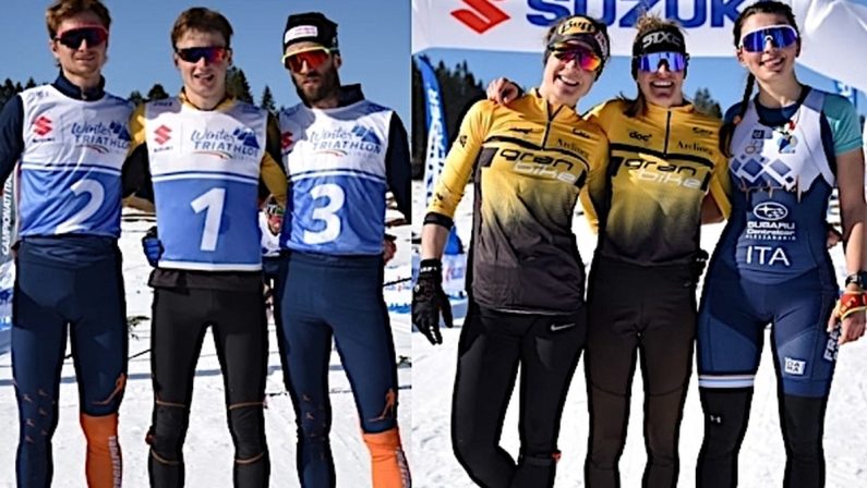 Tricolori di Winter Triathlon a Pesavento e Mairhofer