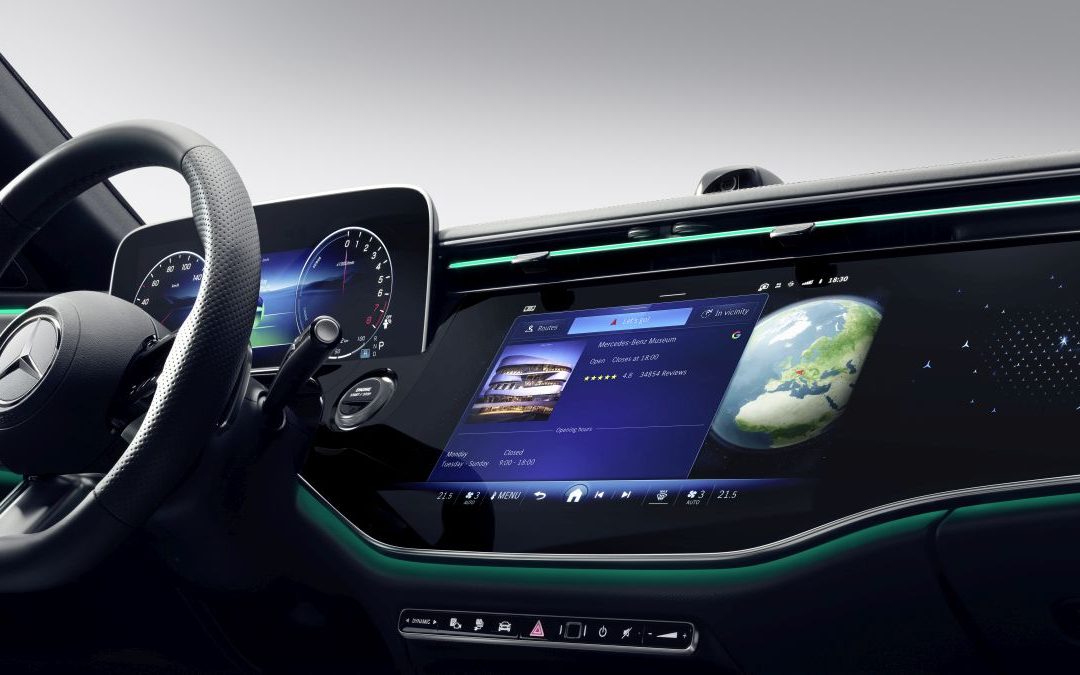 Mercedes-Benz con Google per una nuova esperienza di navigazione