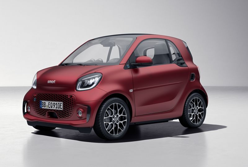 Smart Eq fortwo racingred, passione in limited edition