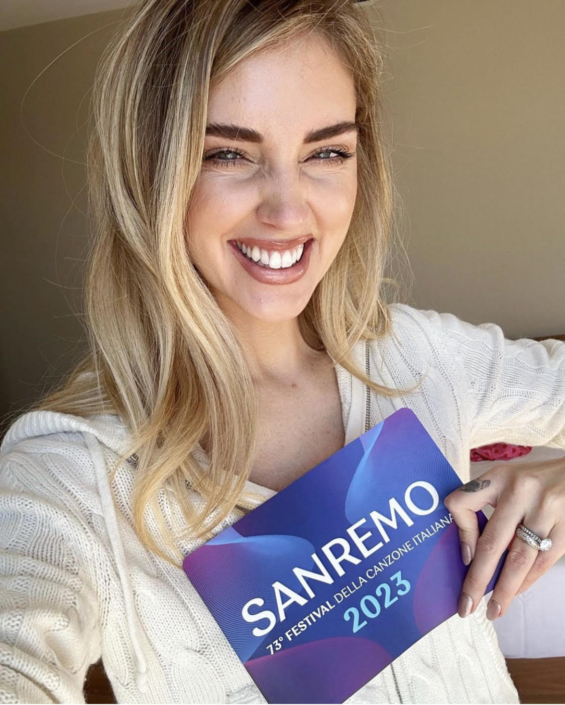 Sanremo 2023, le anticipazioni delle prime due serate. Chiara Ferragni, co-conduttrice della prima e ultima serata, ha postato sui social: "Molto emozionata, onorata e agitata"