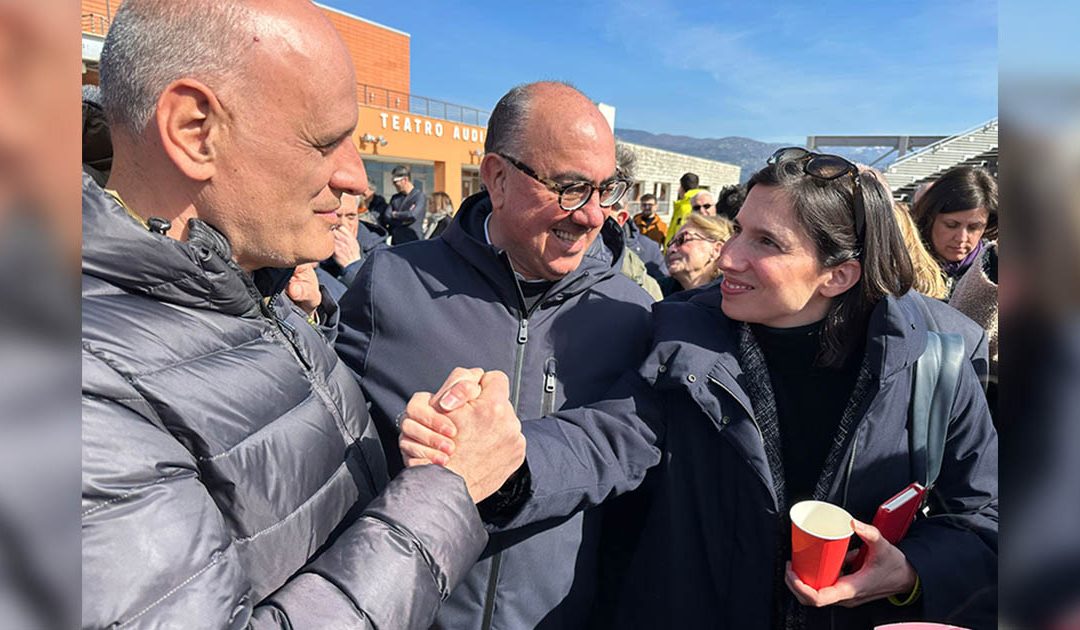 Elly Schlein Carlo Guccione Wladimiro Parise