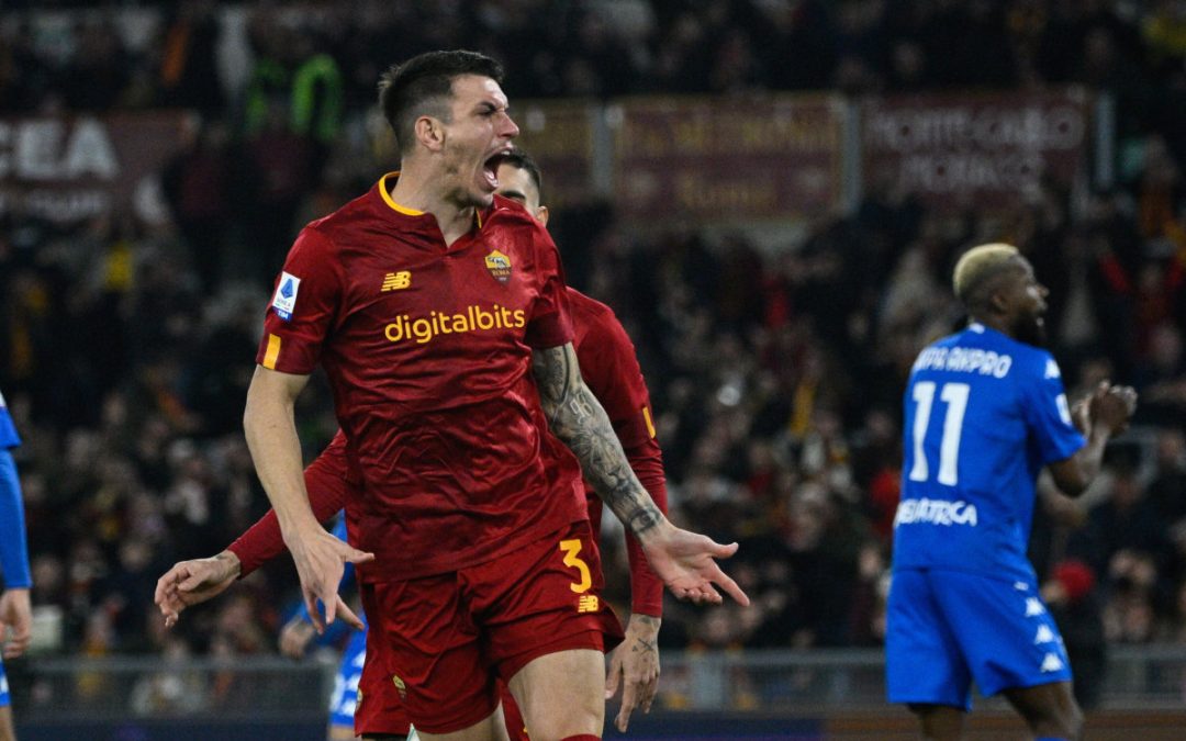 Roma-Empoli 2-0, partenza sprint con Ibanez e Abraham