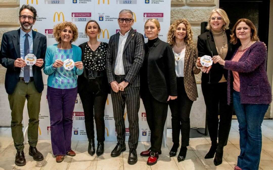 Arriva a Milano l’iniziativa McDonald’s contro la violenza sulle donne