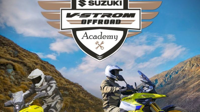 Suzuki, tecniche di guida off-road con V-Strom Off Road Academy