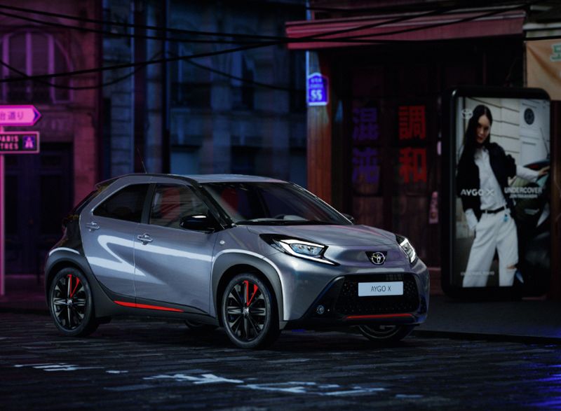 Toyota presenta la nuova Aygo X by Undercover Jun Takahashi