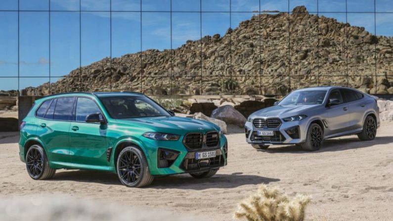 Bmw presenta X5 e X6 M Competition
