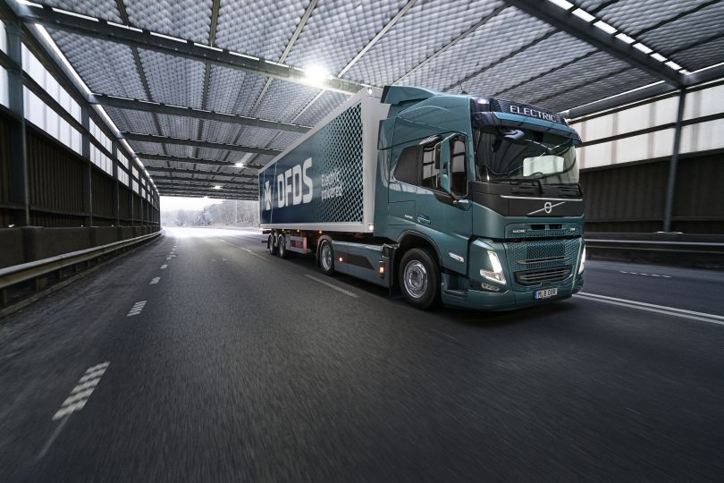 Volvo consegna 20 veicoli elettrici a società logistica Dfds