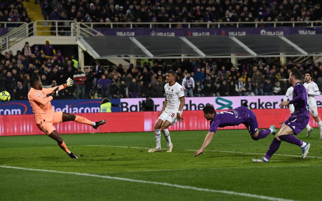 Fiorentina-Milan 2-1, festa viola con Gonzalez e Jovic