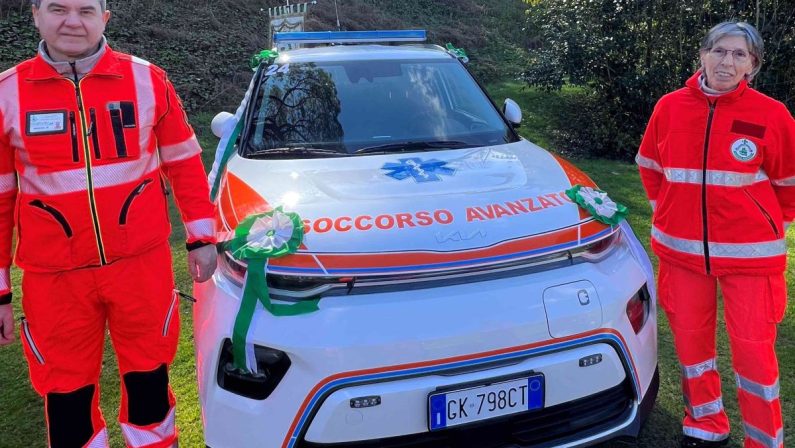 Kia dona una Soul elettrica all’Associzione Volontari Sant’Anna Rapallo