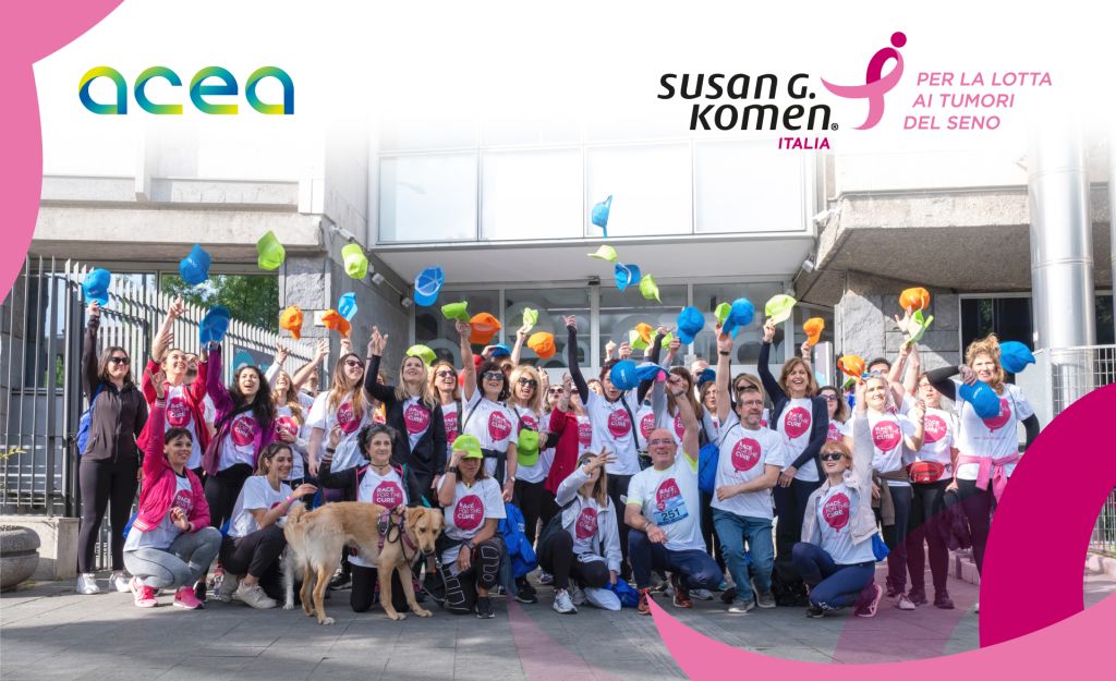 Acea e Susan Komen Italia insieme per la prevenzione delle donne