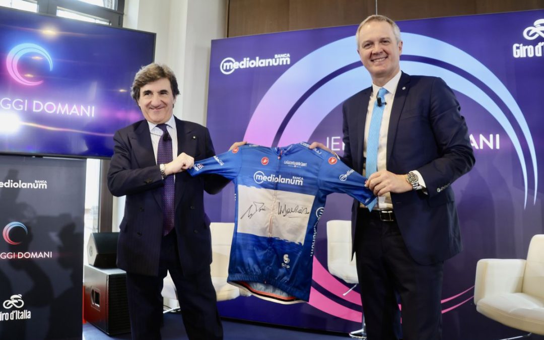 Banca Mediolanum rinnova, altri tre anni con il Giro d’Italia