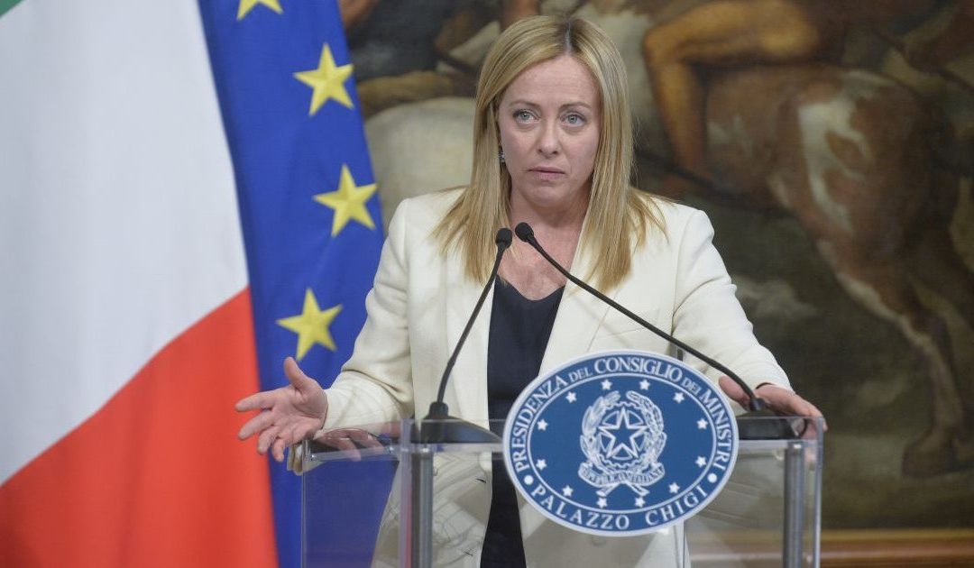 La presidente del Consiglio, Giorgia Meloni