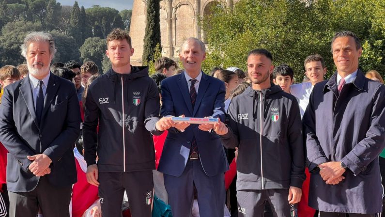 A Roma staffetta virtuale a 500 giorni da Parigi2024