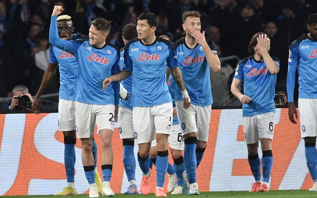 Napoli-Eintracht 3-0, partenopei ai quarti di Champions