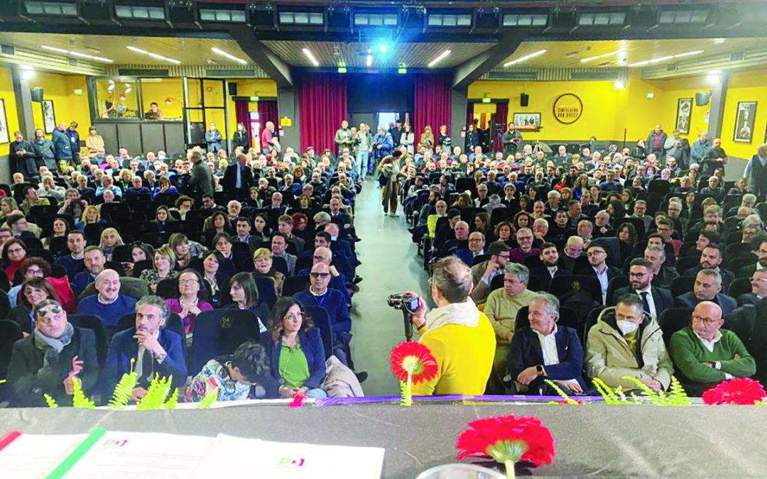 L’assemblea regionale del Pd di sabato scorso