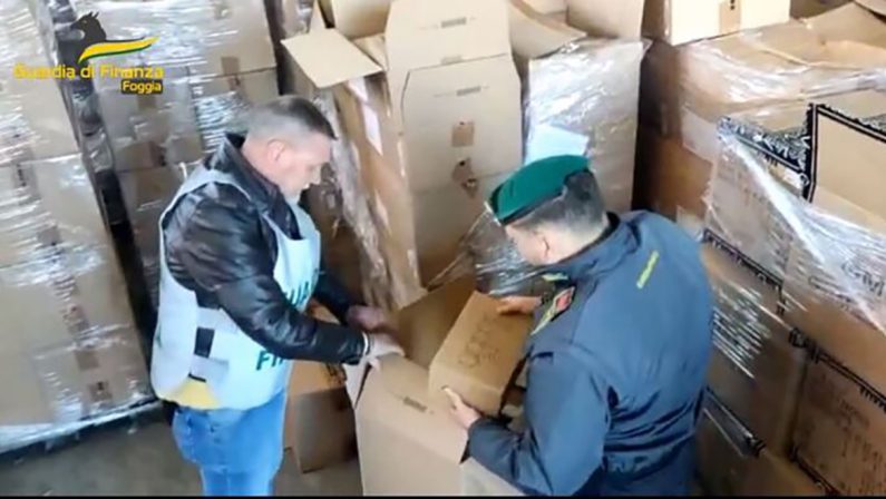 Sequestrate 9mila paia di scarpe in provincia di Foggia