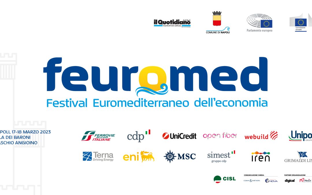 Feuromed 2023, il programma completo del Festival Euromediterraneo dell’Economia