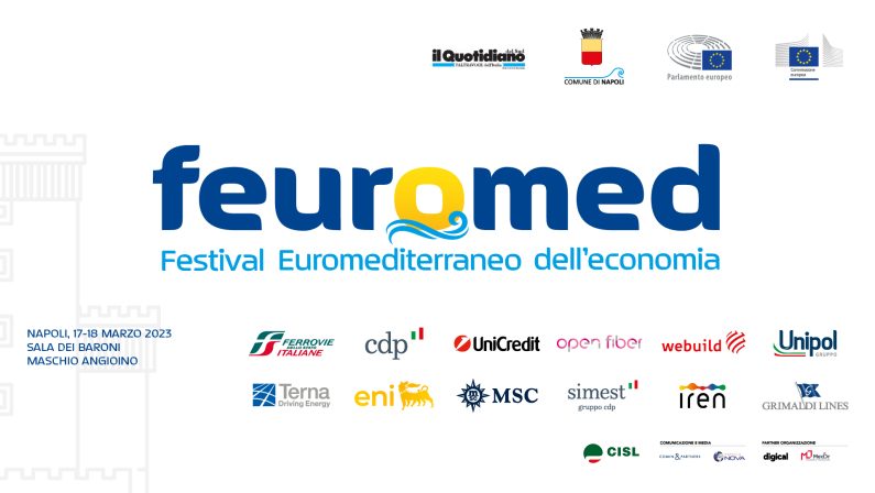 Feuromed 2023, il programma completo del Festival Euromediterraneo dell'Economia