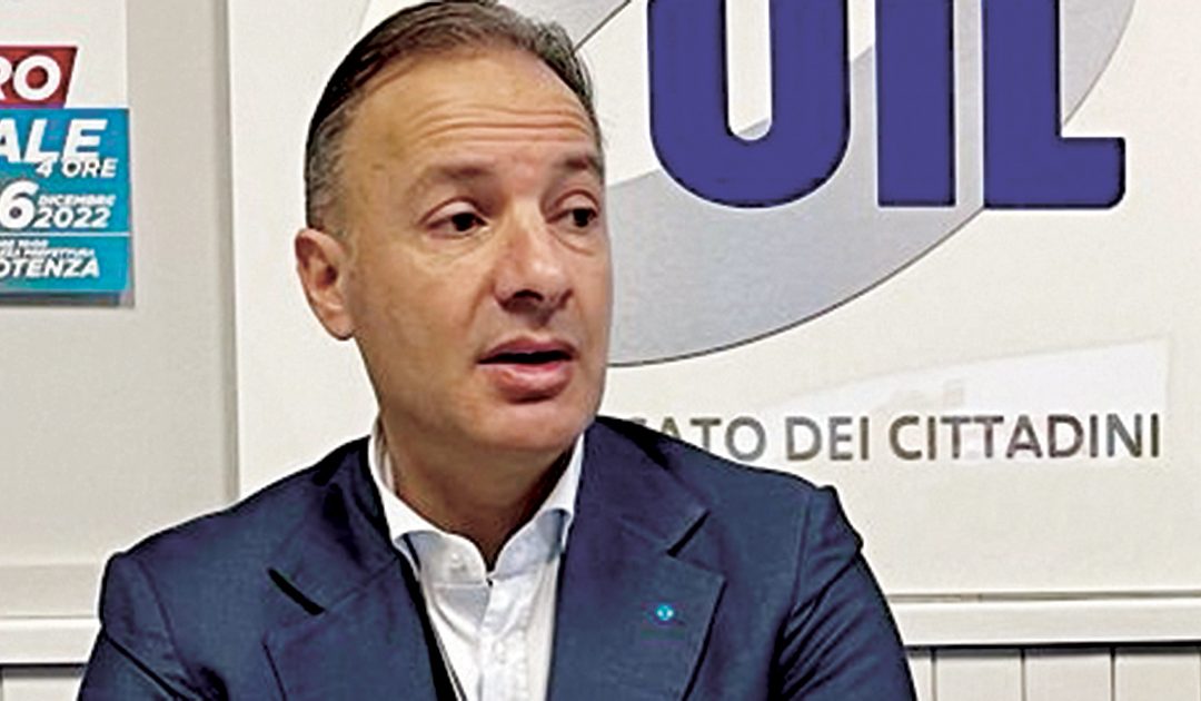 Vincenzo Tortorelli, segretario della Uil Basilicata