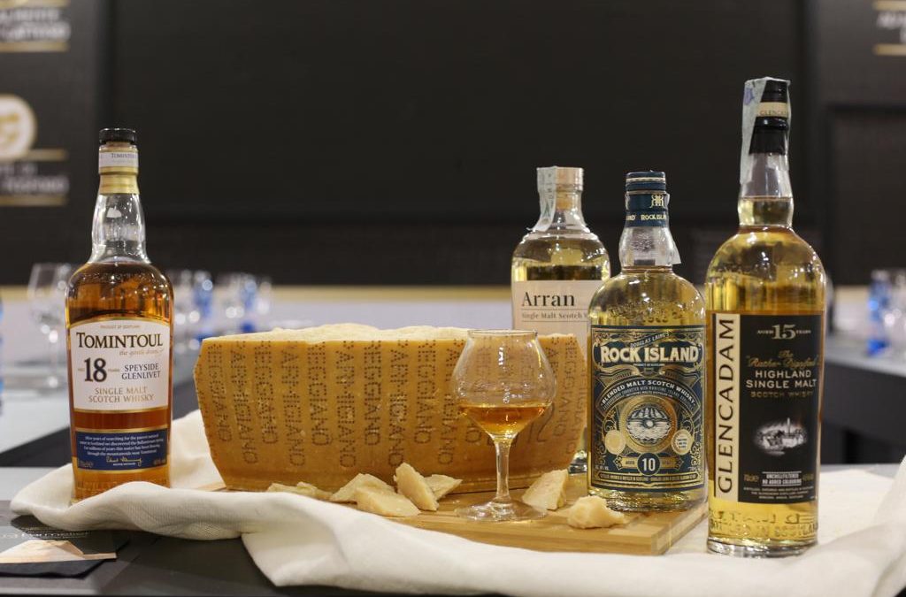 Al Vinitaly il “pairing” tra whisky scozzese e Parmigiano Reggiano