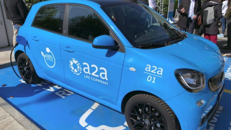 A2A inaugura City Plug, colonnine compatte e a bassa potenza