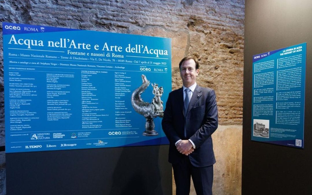 Acea, a Roma la mostra “Acqua nell’Arte e Arte dell’Acqua”