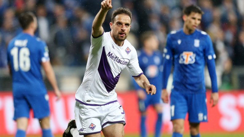 Fiorentina ipoteca semifinali, 4-1 al Lech in Polonia