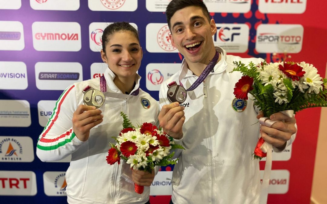Europei ginnastica, doppio argento azzurro con Esposito e Macchini