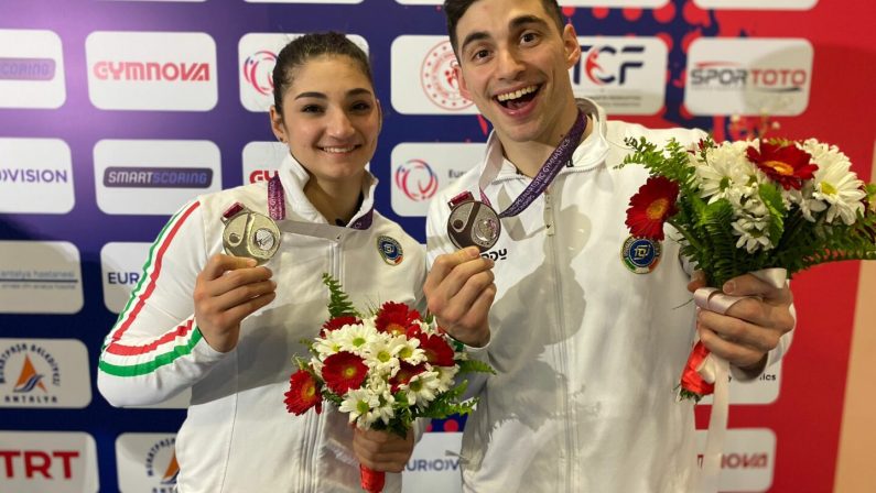 Europei ginnastica, doppio argento azzurro con Esposito e Macchini