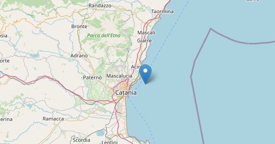 Scossa di terremoto di magnitudo 4.4 nel Catanese