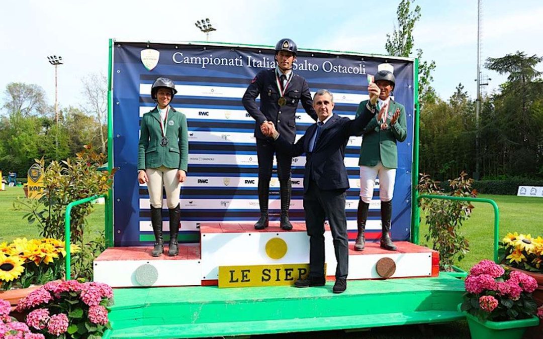 Garofalo conquista gli Assoluti di salto ostacoli a Cervia