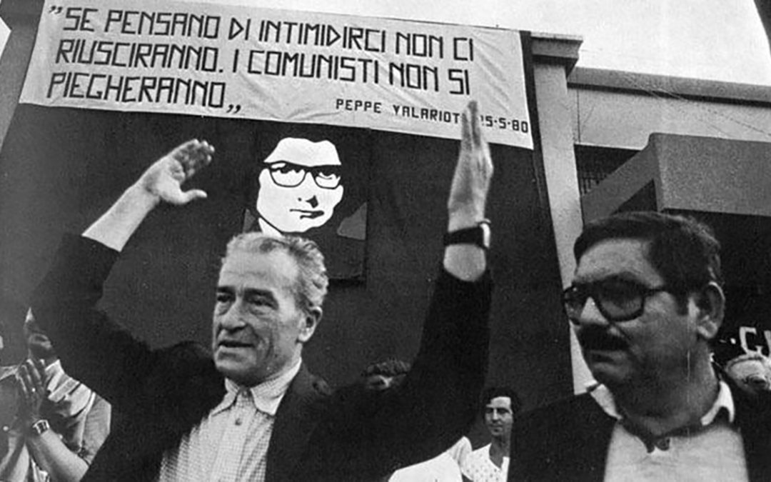 Pietro Ingrao a Reggio Calabria nel 1980