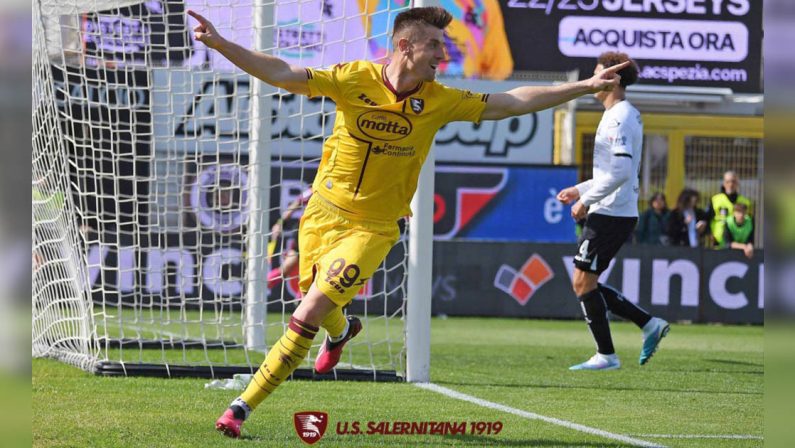 Serie A, Spezia-Salernitana 1-1, lotta salvezza ancora aperta