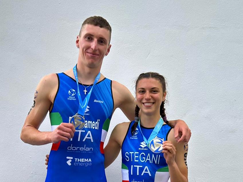 Due medaglie d’argento per l’Italia ai Mondiali di aquathlon