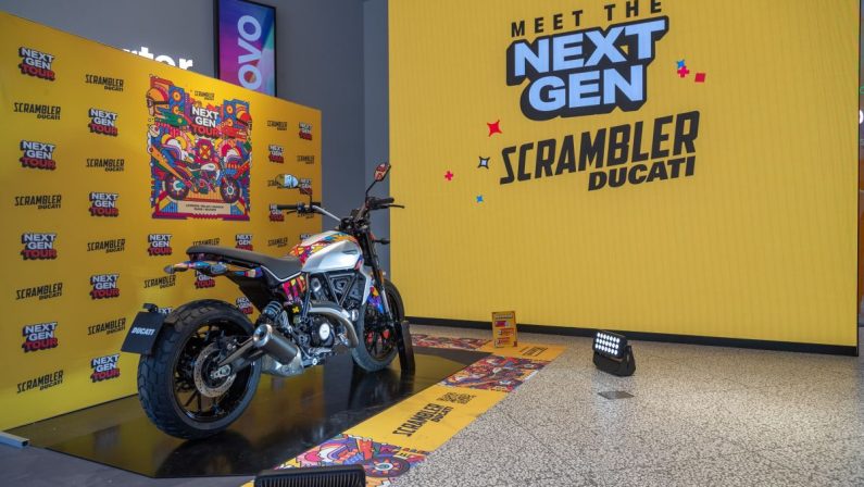 Nuovo Ducati Scrambler si presenta al pubblico nel Next-Gen Tour