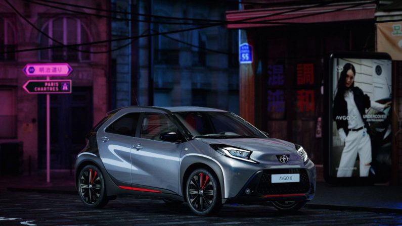 Toyota apre gli ordini della nuova Aygo X Undercover