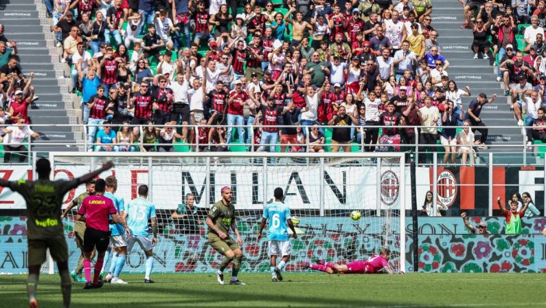 Lo scontro Champions va al Milan, 2-0 contro la Lazio