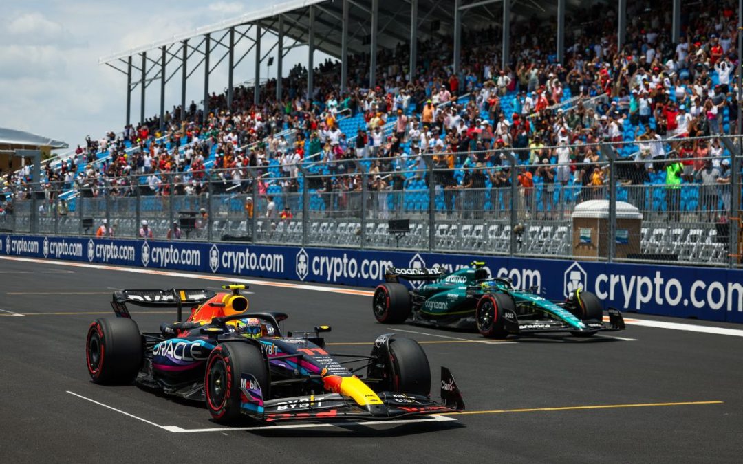 Perez in pole a Miami davanti ad Alonso, Sainz terzo
