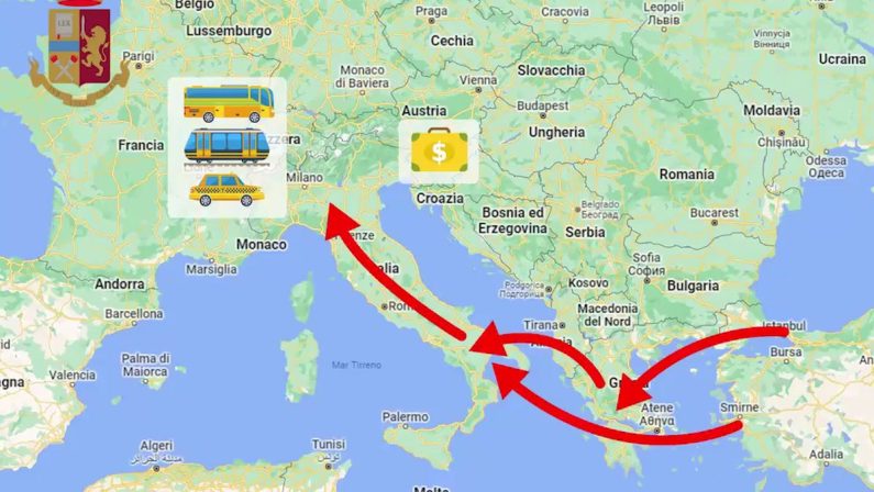 Migranti irregolari dai Balcani, smantellata organizzazione