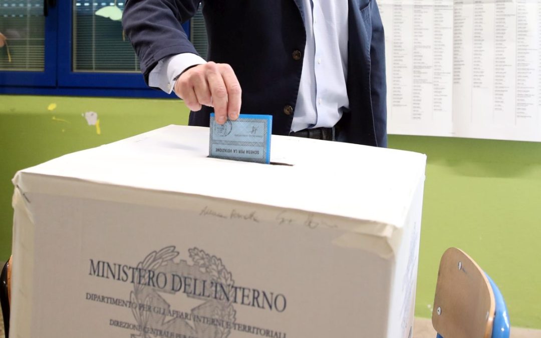 Amministrative, affluenza in calo al 59,03%